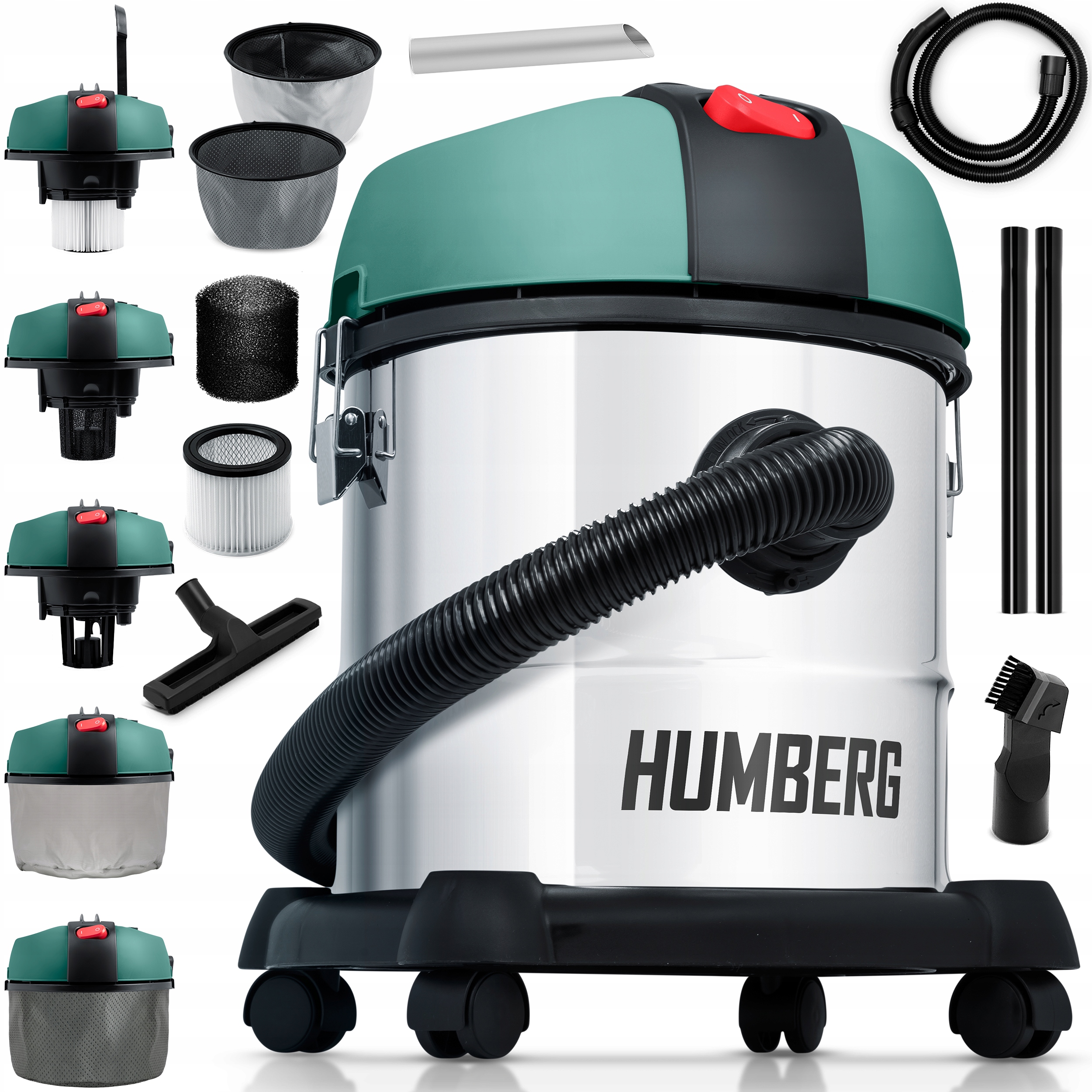 Humberg HM-400 1200 W priemyselný vysávač